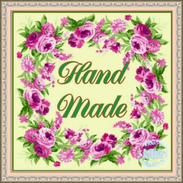 Наклейка квадратная -3 Hand Made