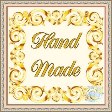 Наклейка квадратная -7 Hand Made